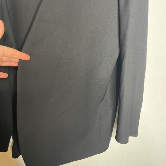 Maison Margiela Black Wool Minimal Open Blazer jacket Sz 54 US 44 - Picture 9 of 13